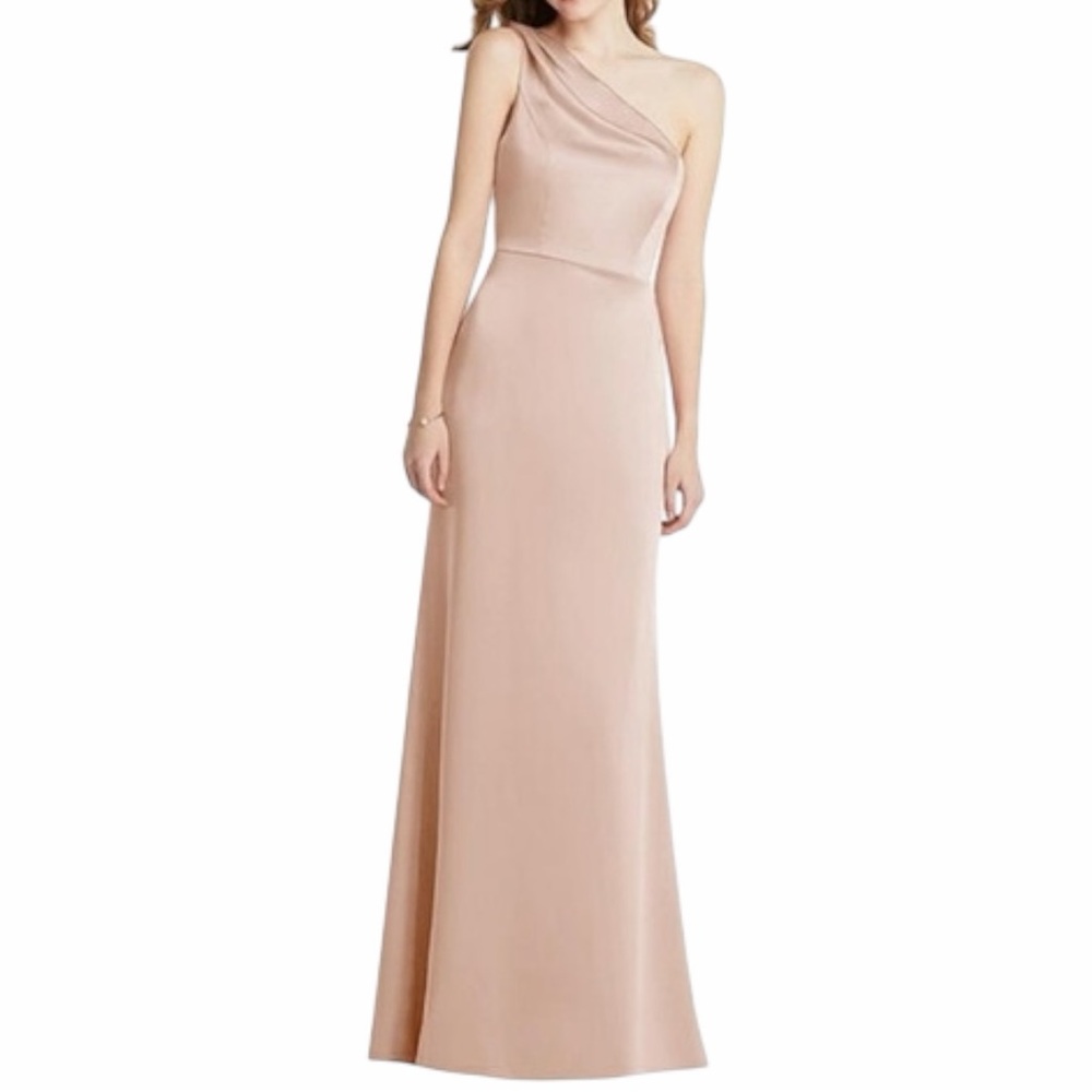 NEW LOVELY Maddie One Shoulder Trumpet Maxi Dress Size 10R